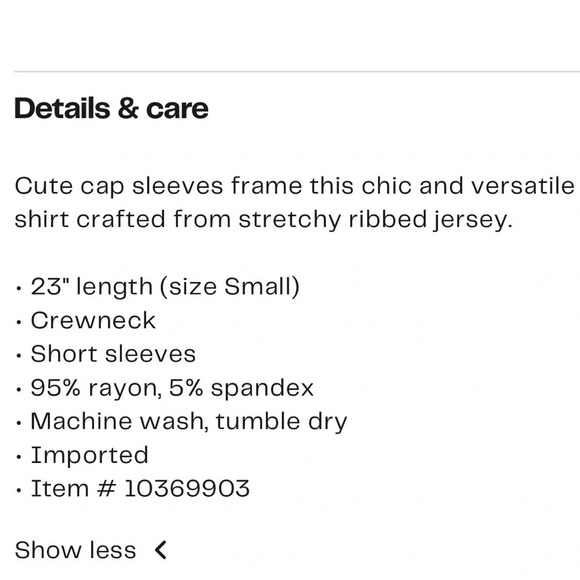 White tee - Picture 2 of 5